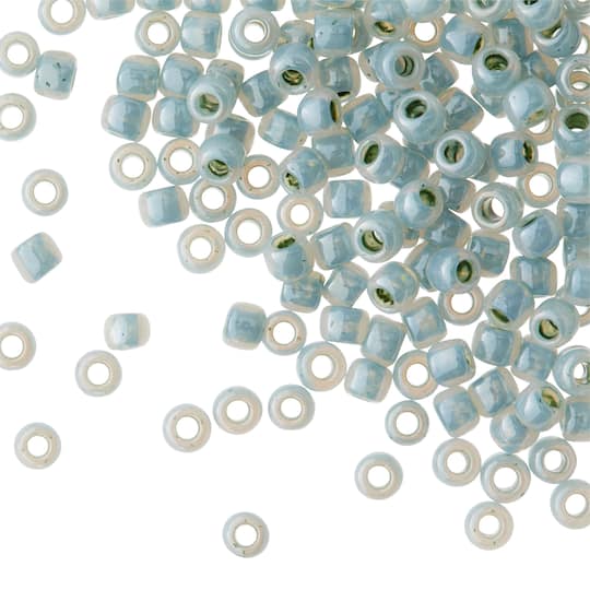 12 Pack: Toho® Seafoam Luster Japanese Glass Seed Beads, 6/0